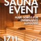 SAUNAEVENT AM 17.11. in der NEUEN MITTE FITNESS